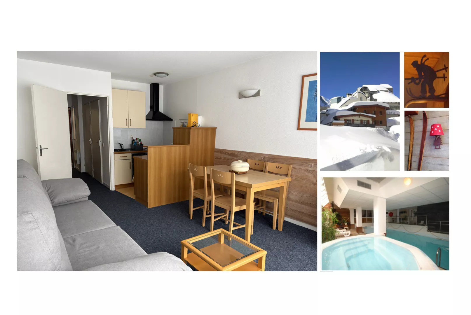 C08 / Studio coin montagne / Gourette / Gourette - Station