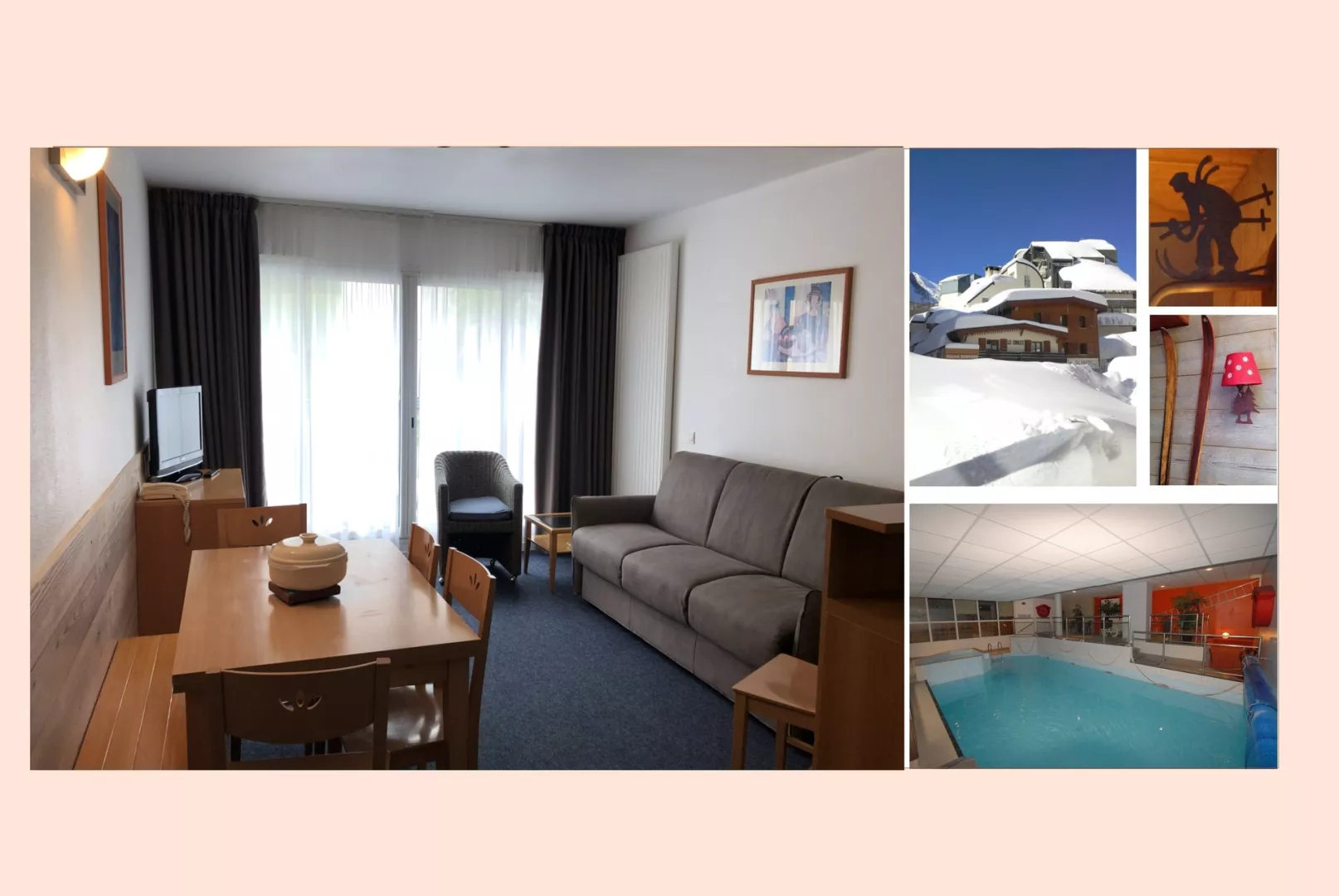 C16 / Studio coin montagne / Gourette / Gourette - Station